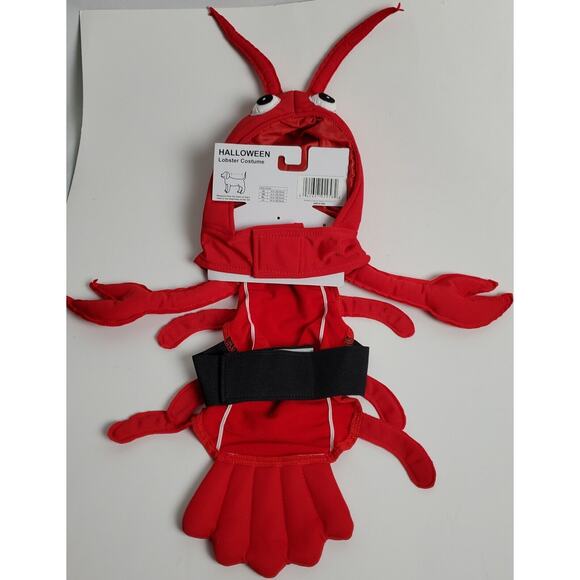 Lobster Dog Costume Medium Halloween Beagle Poodle Fetchwear - Picture 2 of 8